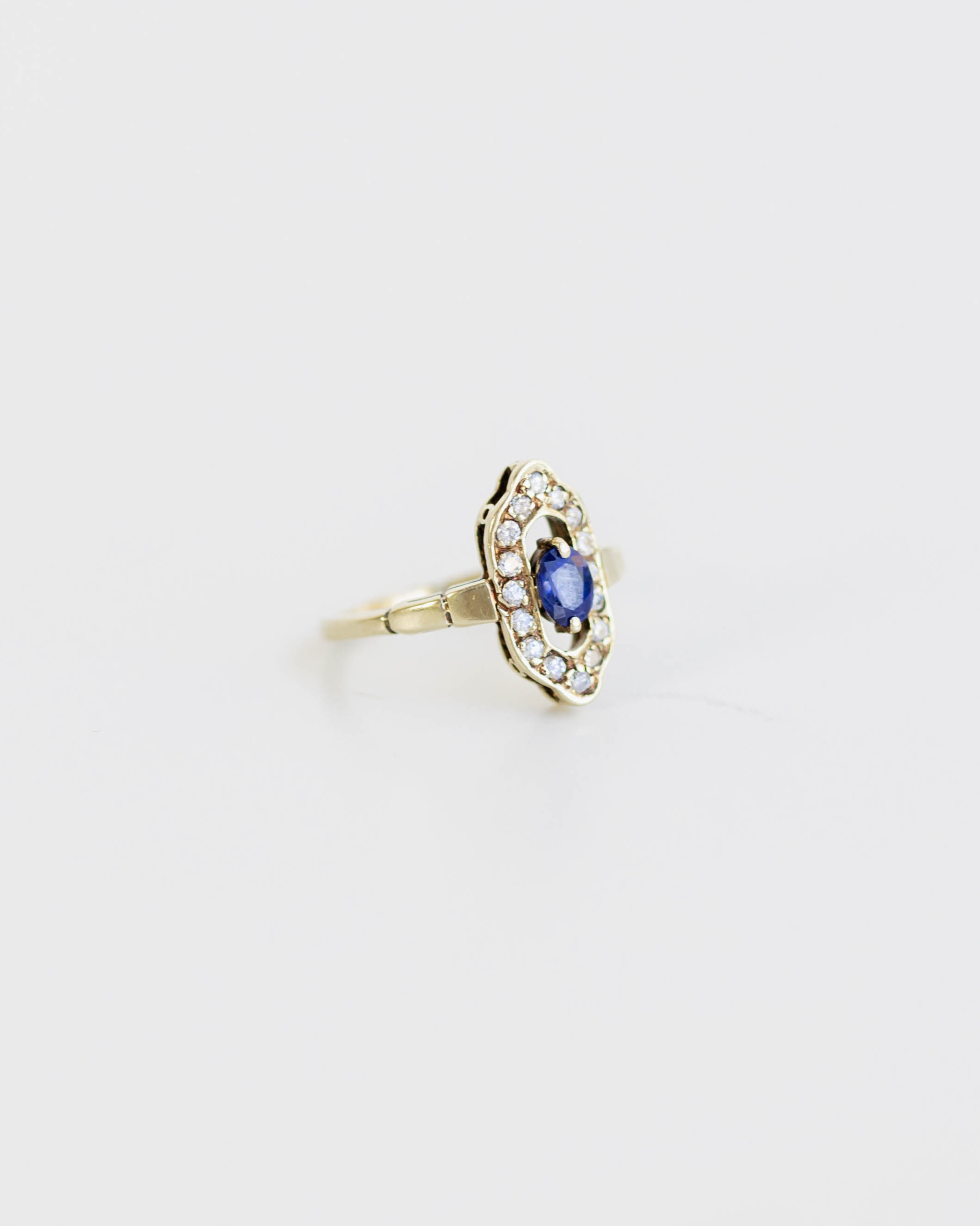 Blue Lady Sapphire Ring