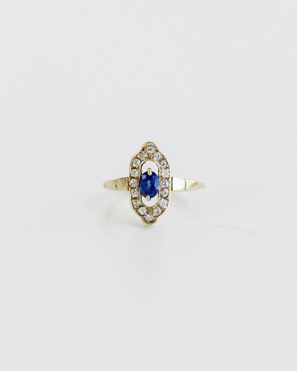 Blue Lady Sapphire Ring