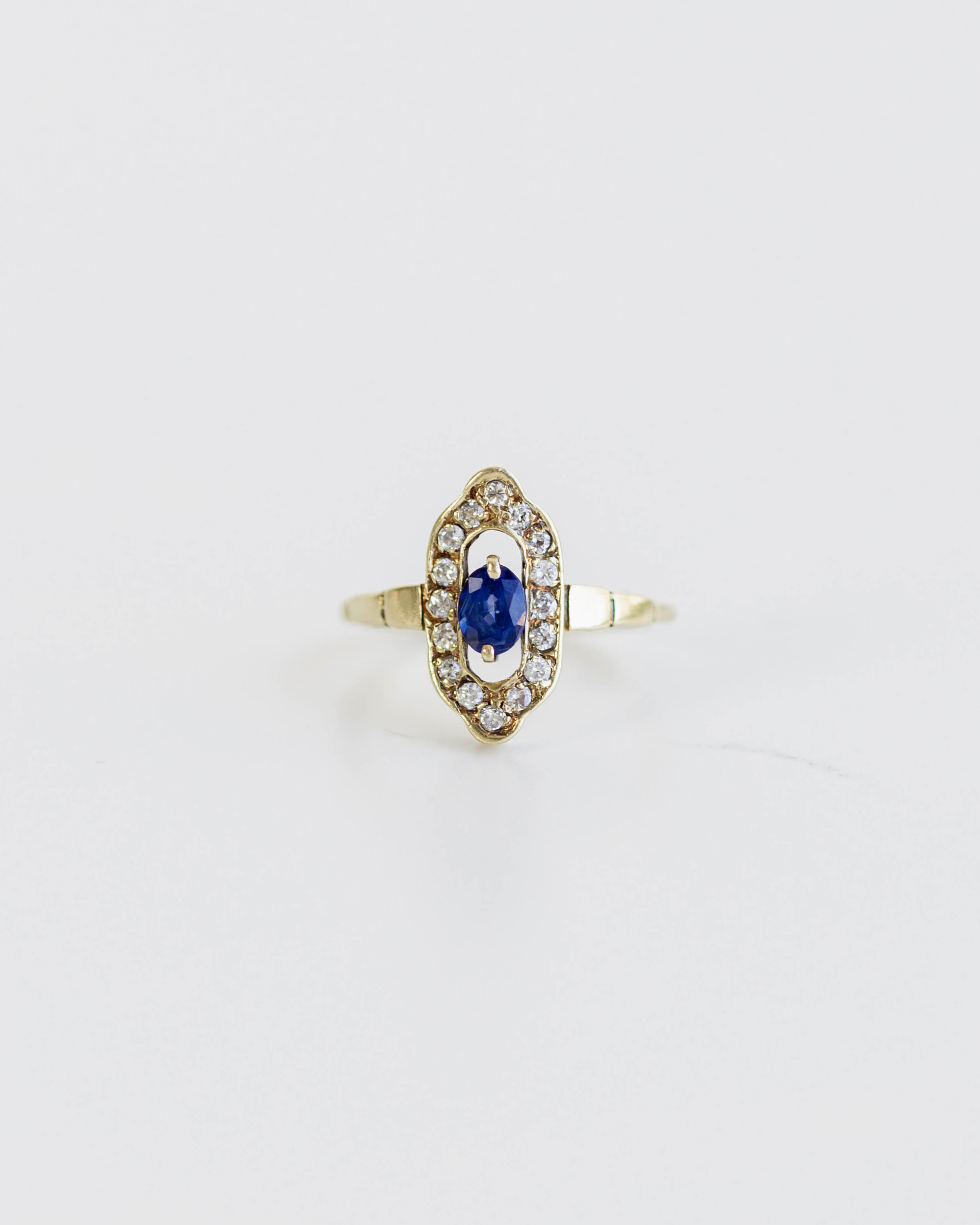 Blue Lady Sapphire Ring