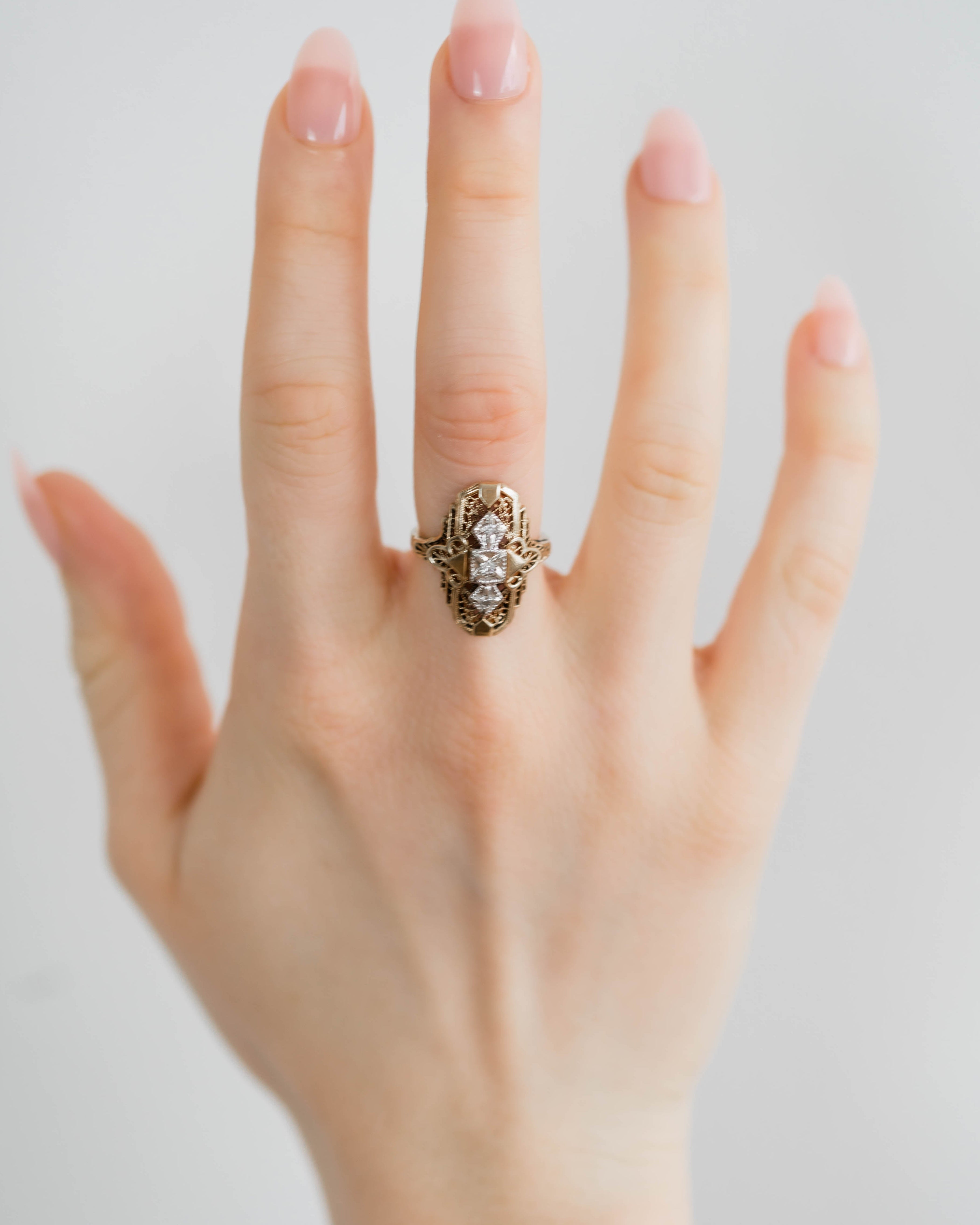The Flapper Cocktail Ring