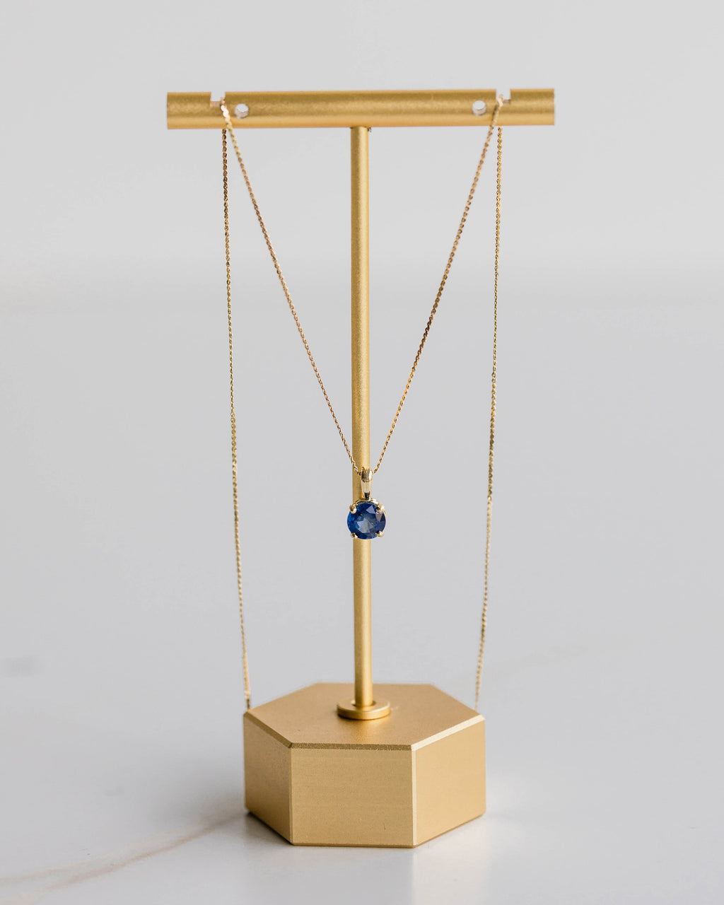 The Sapphire Whisper Necklace