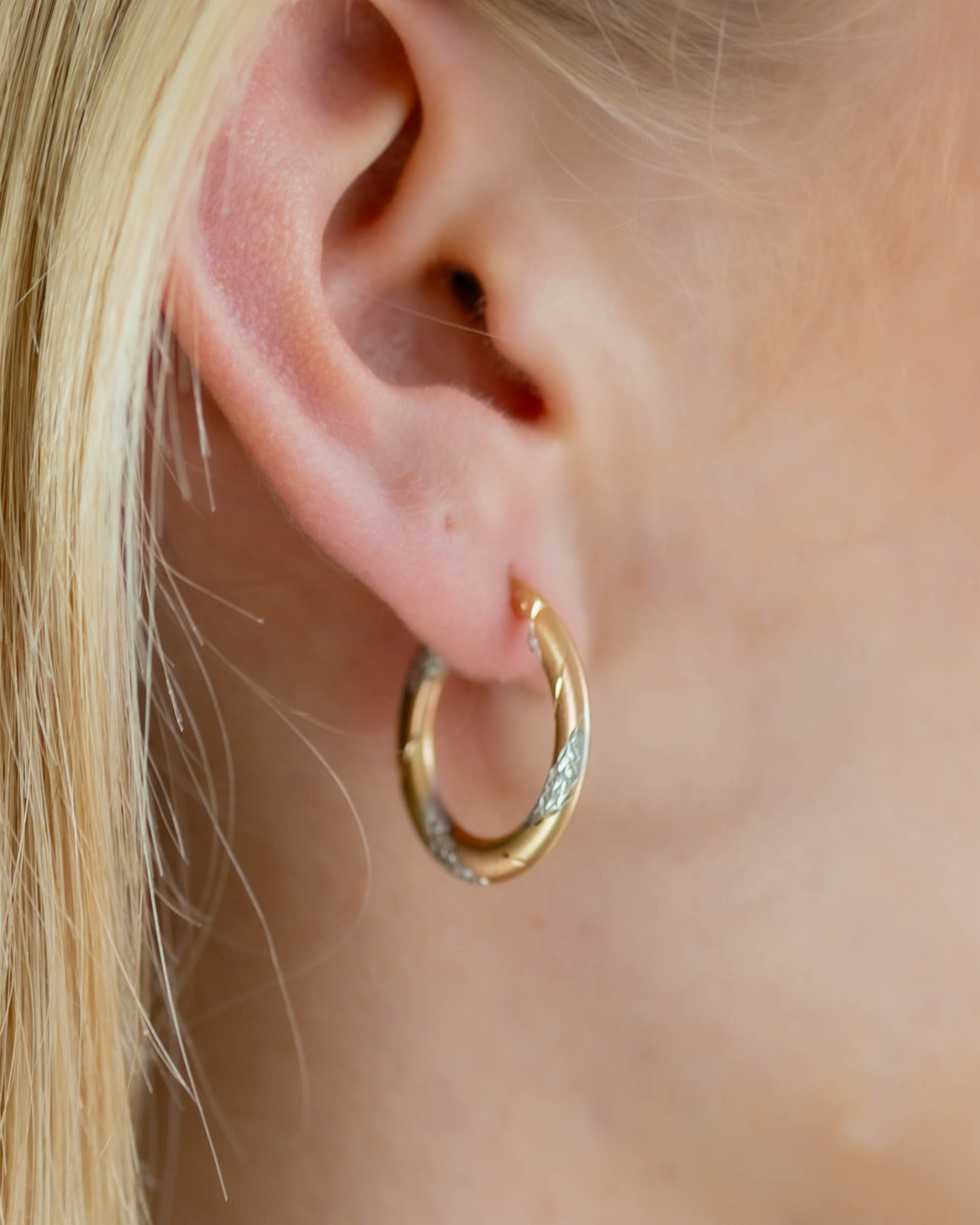 The Trinity Gold Hoops