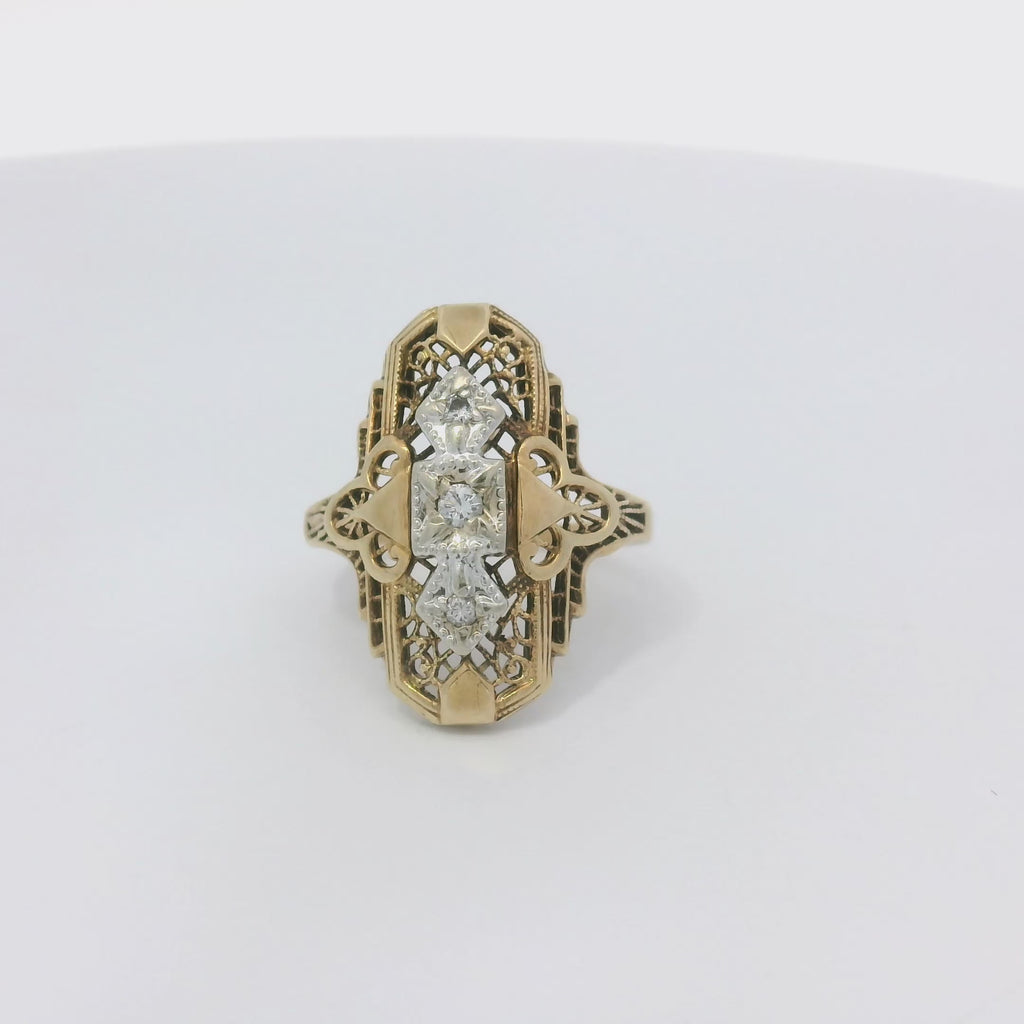 The Flapper Cocktail Ring
